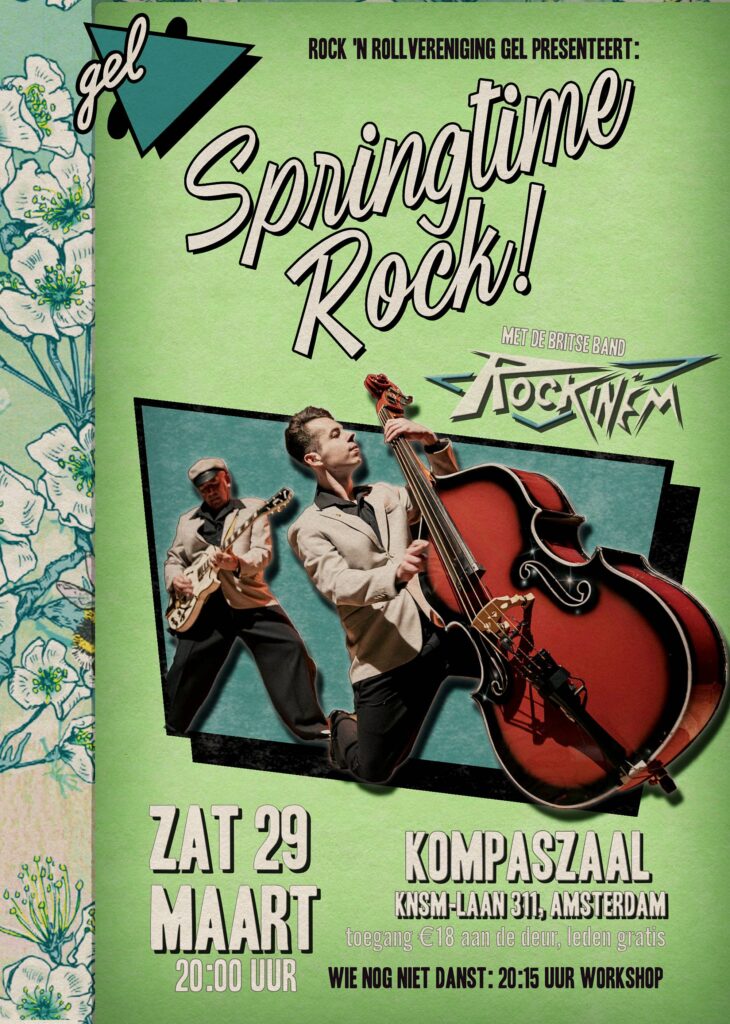 flyer Springtime Rock 29 maart